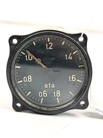 Luftwaffe, Doppel Ladedruckmesser Fl20556, verbaut in HS 129, Funktion nicht geprüft