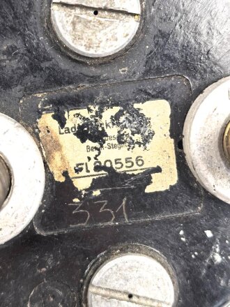 Luftwaffe, Doppel Ladedruckmesser Fl20556, verbaut in HS 129, Funktion nicht geprüft