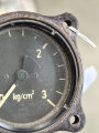 Luftwaffe,  Fl 20504-3 Druckmesser Triebwerksüberwachung Bf109,  Funktion nicht geprüft