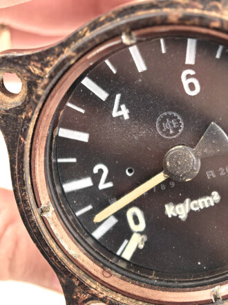 Luftwaffe,  Fl 20504-10 Druckmesser  He162,  Funktion nicht geprüft