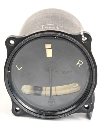 Luftwaffe, elektrischer Wendezeiger Fl 22407, verbaut in He 162 , Funktion nicht geprüft