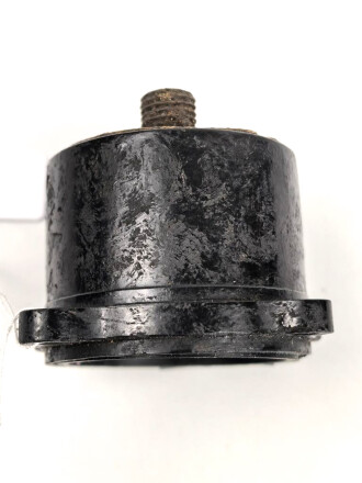 Luftwaffe, zweifach Druckanzeiger Fl 20512-2, verbaut in Bf109, Gehäusefront repariert / gespachtelt, Glasring neuzeitlich ?Funktion nicht geprüft