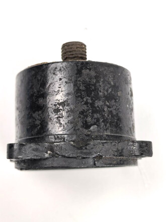 Luftwaffe, zweifach Druckanzeiger Fl 20512-2, verbaut in Bf109, Gehäusefront repariert / gespachtelt, Glasring neuzeitlich ?Funktion nicht geprüft