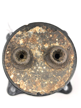 Luftwaffe, zweifach Druckanzeiger Fl 20512-2, verbaut in Bf109, Gehäusefront repariert / gespachtelt, Glasring neuzeitlich ?Funktion nicht geprüft