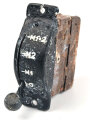 Luftwaffe, Zündschalter Fl 21119, verbaut in Ar 196, Bodenfund, Hebel aus Kunststoff nachgegossen,