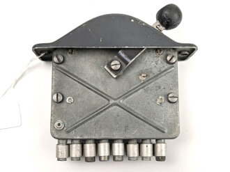 Luftwaffe, Zündschalter Fl 21119, verbaut in Ar 196, sehr guter Zustand, Funktion nicht geprüft
