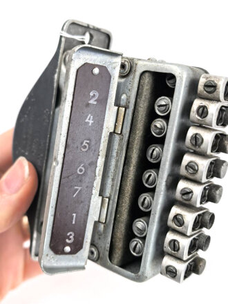 Luftwaffe, Zündschalter Fl 21119, verbaut in Ar 196, sehr guter Zustand, Funktion nicht geprüft