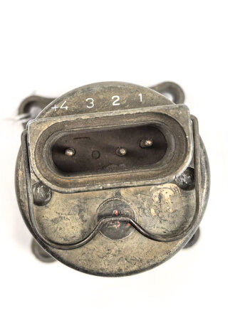 Luftwaffe, elektrischer Vorratsanzeiger 0-400 Liter,  Fl 20723, verbaut in Bf 109 G/K, Funktion nicht geprüft