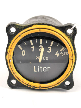 Luftwaffe, elektrischer Vorratsanzeiger 0-425 Liter,  Fl...