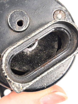 Luftwaffe, elektrischer Vorratsanzeiger 0-425 Liter,  Fl 20723, verbaut in Go 244 und He 162, vermutlich neuzeitlich gelb nachlackiert, Funktion nicht geprüft