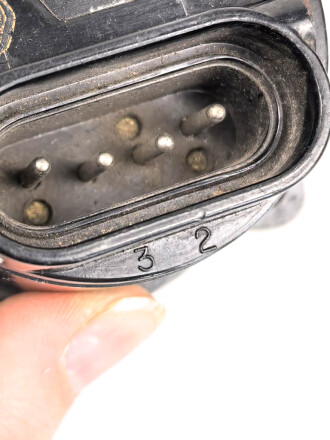 Luftwaffe, elektrischer Vorratsanzeiger 0-345 Liter,  Fl 20723, verbaut in Go 244 / Ar 196. vermutlich leeres Gehäuse,  Funktion nicht geprüft