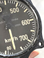 Luftwaffe, Fahrtmesser Fl 22231, 80-750km, Baujahr 1942 ,  Funktion nicht geprüft