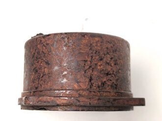 Luftwaffe, Variometer Fl 22386, verbaut in Messerschmitt Bf 109 K-4, Me 262, Arado Ar 234, Fw 190,  Restaurierter Bodenfund, Blatt Nachbau, Funktion nicht geprüft