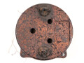 Luftwaffe, Variometer Fl 22386, verbaut in Messerschmitt Bf 109 K-4, Me 262, Arado Ar 234, Fw 190,  Restaurierter Bodenfund, Blatt Nachbau, Funktion nicht geprüft