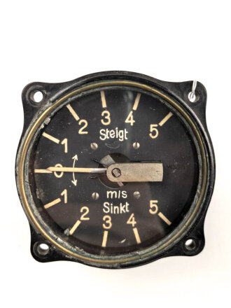 Luftwaffe, Statoskop Variometer Fl 22381, Baujahr 1936,...