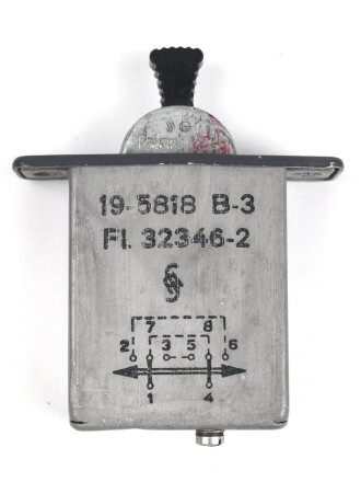 Luftwaffe Kippumschalter FL 32346-2 , Funktion nicht geprüft