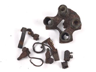 Luftwaffe,  Vierlampengerät ( Fahrwerksanzeige ) FL 32526, Bodenfund