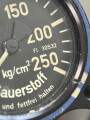 Luftwaffe,  Sauerstoffdruckmesser FL 30532,  Funktion nicht geprüft
