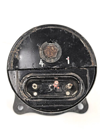 Luftwaffe Spannungsmesser Fl 32500-2, verbaut in He 162,  Funktion nicht geprüft