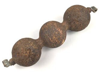 Luftwaffe,  Sauerstoff Kugelflasche Fl 30380-8. Ungereinigter Bodenfund