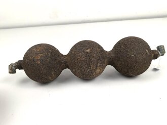 Luftwaffe,  Sauerstoff Kugelflasche Fl 30380-8. Ungereinigter Bodenfund