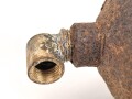 Luftwaffe,  Sauerstoff Kugelflasche Fl 30380-8. Ungereinigter Bodenfund
