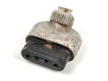 Luftwaffe Fl 32615-3 Gerätestecker 4-polig, wohl guter Bodenfund
