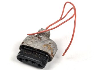 Luftwaffe Fl 32615-3 Gerätestecker 4-polig, wohl guter Bodenfund