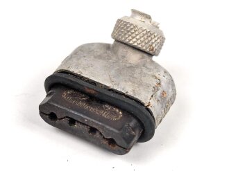 Luftwaffe Fl 32615-3 Gerätestecker 4-polig, wohl guter Bodenfund