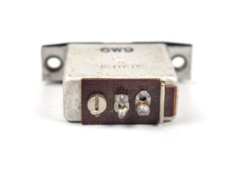 Luftwaffe Gitterschauzeichen, Gerät-Nr. 126-707 AA Baumuster LMA 1a/24. Funktion nicht geprüft