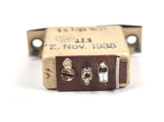 Luftwaffe Gitterschauzeichen, Gerät-Nr. 126-707 AA Baumuster LMA 1a/24. Funktion nicht geprüft