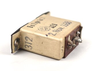 Luftwaffe Gitterschauzeichen, Gerät-Nr. 126-707 AA Baumuster LMA 1a/24. Funktion nicht geprüft