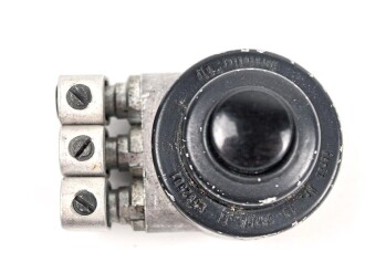 Luftwaffe, Druckknopf für Knüppelgriff KG12,  Fl.E.582501. Funktion nicht geprüft