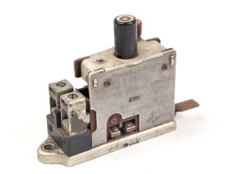 Luftwaffe Selbstschalter zur Sicherung der elektrischen Bordanlage gegen Überlastung und Kurzschluß. FL E 5000 01, ungebrauchtes Stück