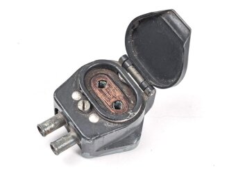 Luftwaffe, Aufbau Steckdose Fl 32623. Funktion nicht geprüft