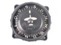 Luftwaffe, Führertochterkompass Fl 23334. Nachbau des vorderen Teil für ein Instrumentenbrett.