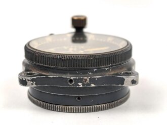 Luftwaffe,  Borduhr Bo-UK1, Junghans Werk, Restaurationsprojekt, Nachgedrehter Innenring beiliegend