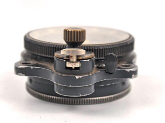 Luftwaffe,  Borduhr Bo-UK1, Junghans Werk, Restaurationsprojekt, Nachgedrehter Innenring beiliegend