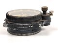 Luftwaffe,  Borduhr Bo-UK1, Junghans Werk, Restaurationsprojekt, Nachgedrehter Innenring beiliegend