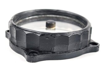 Luftwaffe, Führertochterkompass Fl 23334. Nachbau des vorderen Teil für ein Instrumentenbrett. Einfache Ausführung aus Kunststoff