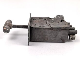 Luftwaffe, Anlassschalter Fl 21212, gereinigter Bodenfund