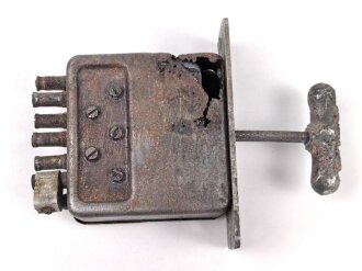 Luftwaffe, Anlassschalter Fl 21212, gereinigter Bodenfund