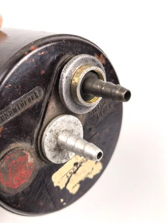 Luftwaffe, Fahrtmesser Fl 22245, Messbereich bis 1000km. Verbaut in Arado Ar 234, Messerschmitt Me 163 , Me 262, Dornier Do 335 , Heinkel He 219, Bachem Ba 349 „Natter“. Funktion nicht geprüft