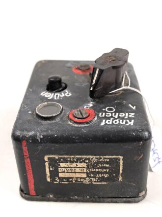 Luftwaffe, Bediengerät BG.25a, Ln 28810,  für FuG25, Bodenfund, teils aufbereitet