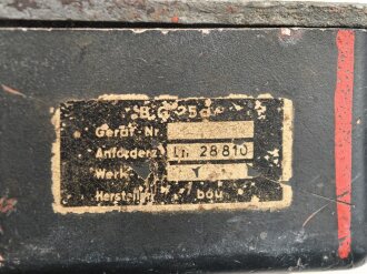 Luftwaffe, Bediengerät BG.25a, Ln 28810,  für FuG25, Bodenfund, teils aufbereitet