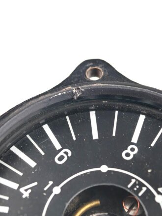 Luftwaffe, elektrischer Drehzahlanzeiger Fl 20266, Blatt neuzeitliche Sammleranfertigung.