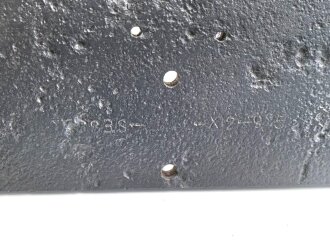 Luftwaffe , Panzerplatte Heinkel He 162 " Volksjäger" Original, gereinigt und lackiert