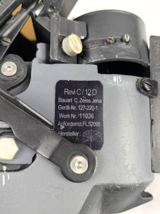 Luftwaffe , Reflexvisier REVI 12/ C , Neuzeitliche...