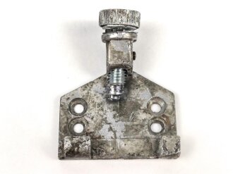 Luftwaffe, Revi 12C Befestigungsplatte, aufgearbeiteter...