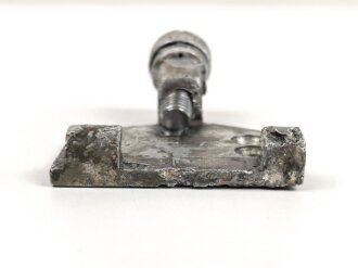 Luftwaffe, Revi 12C Befestigungsplatte, aufgearbeiteter Bodenfund